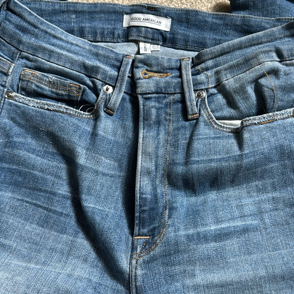 Good American good waist skinny jeans
